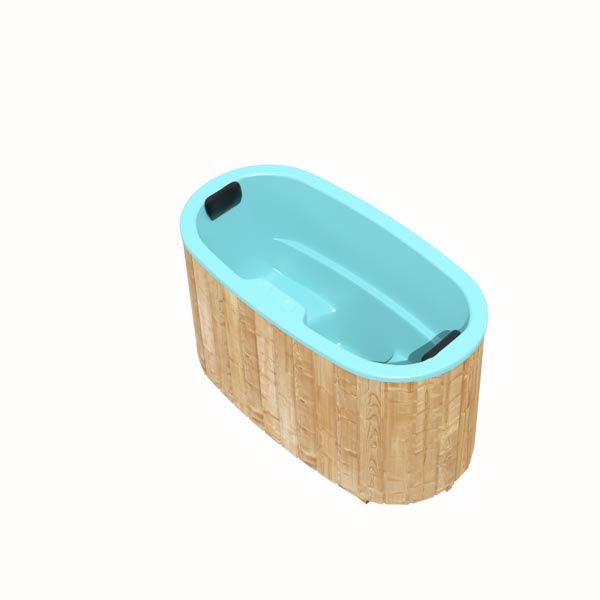Fiberglass Cold Plunge Tub — 2 Person