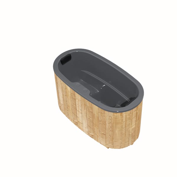 Fiberglass Cold Plunge Tub — 2 Person