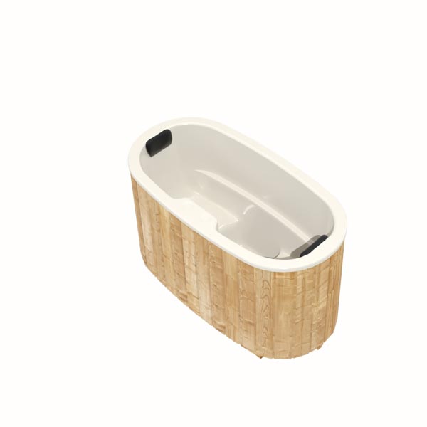 Fiberglass Cold Plunge Tub — 2 Person