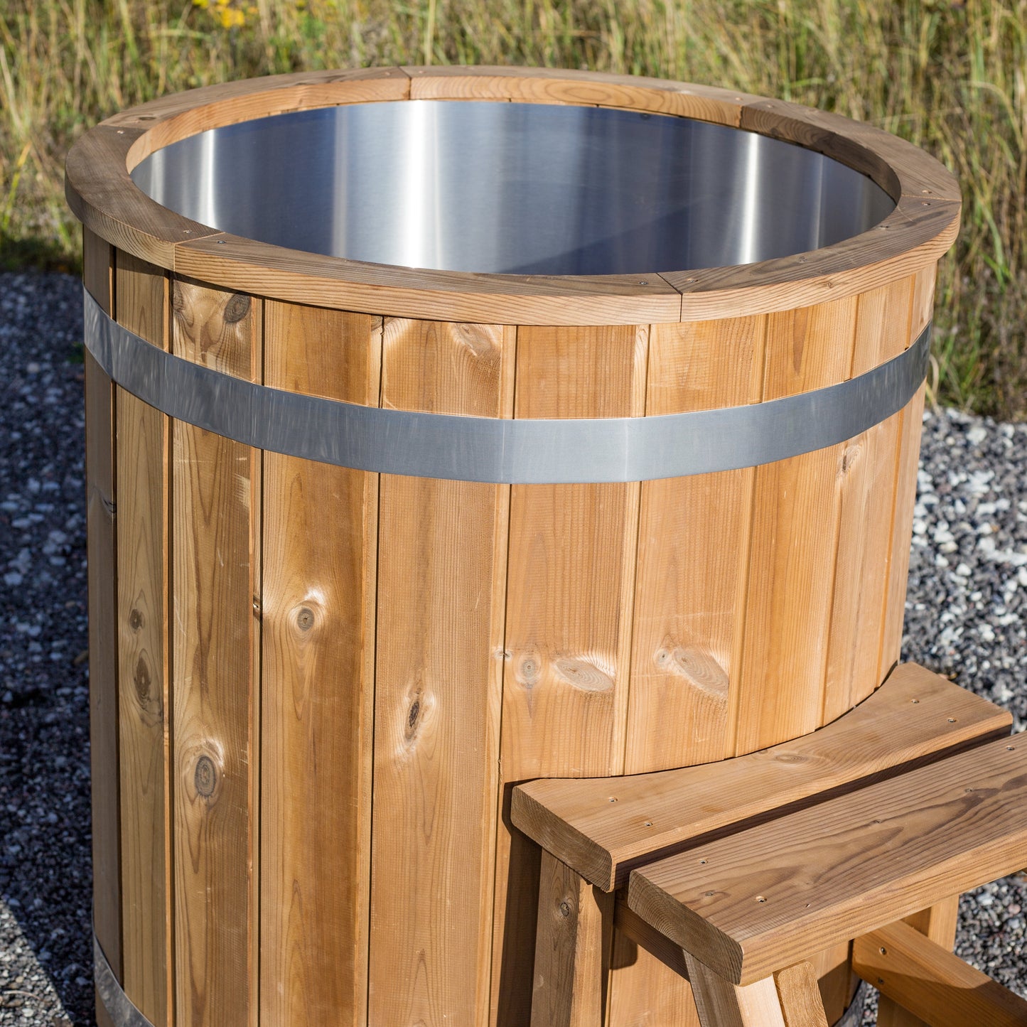 Stainless Steel Cold Plunge Tub — 1 Person