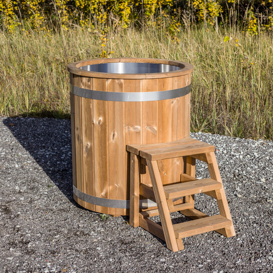 Stainless Steel Cold Plunge Tub — 1 Person