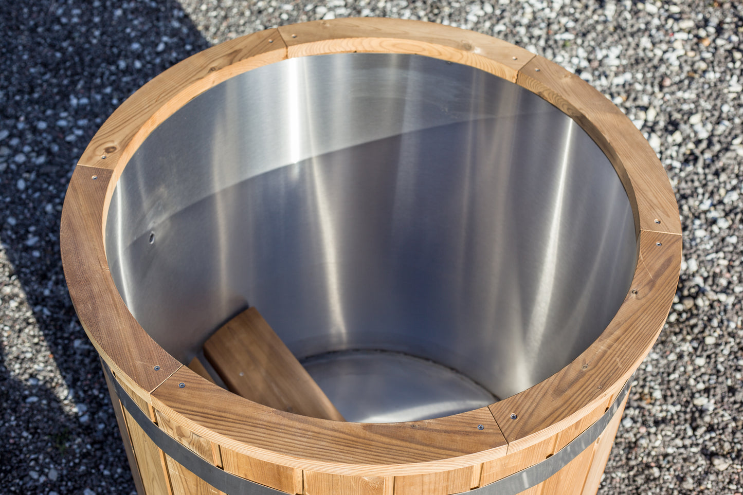 Stainless Steel Cold Plunge Tub — 1 Person