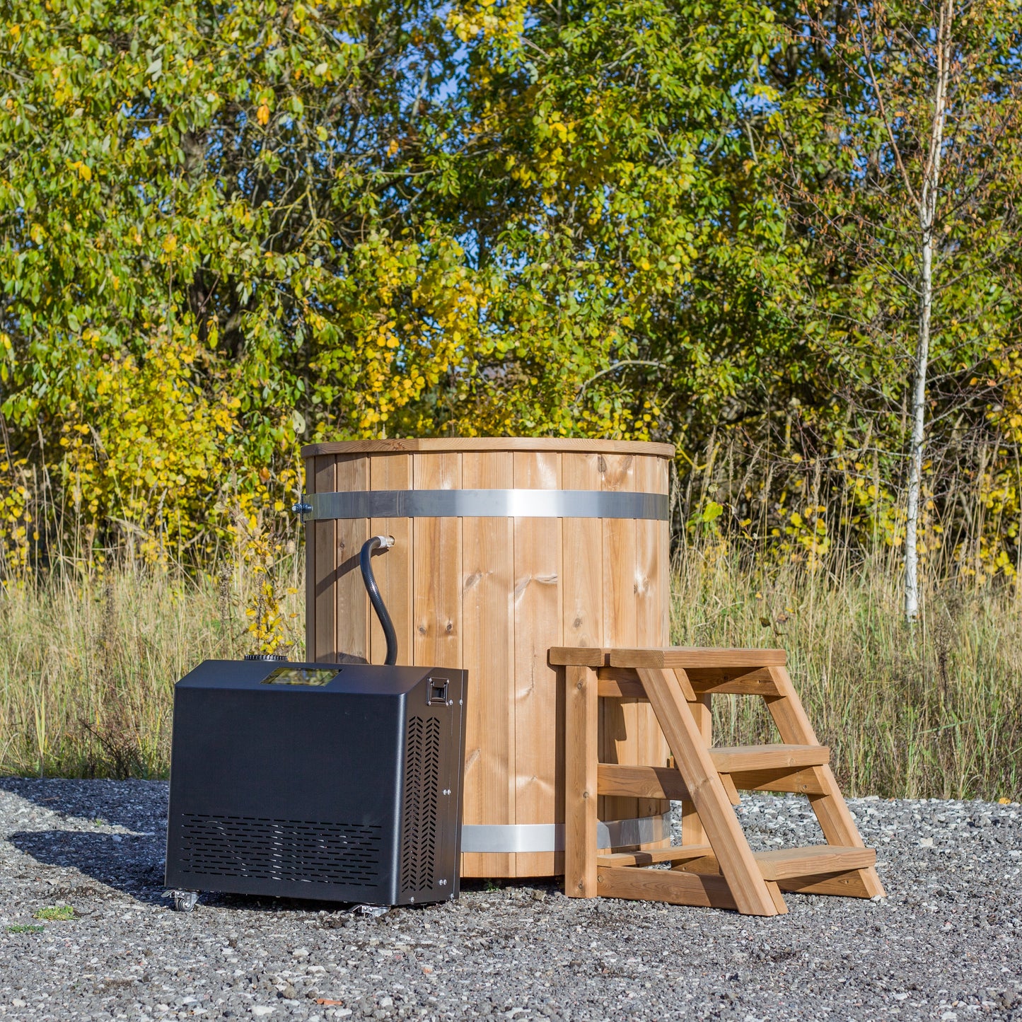Stainless Steel Cold Plunge Tub — 1 Person