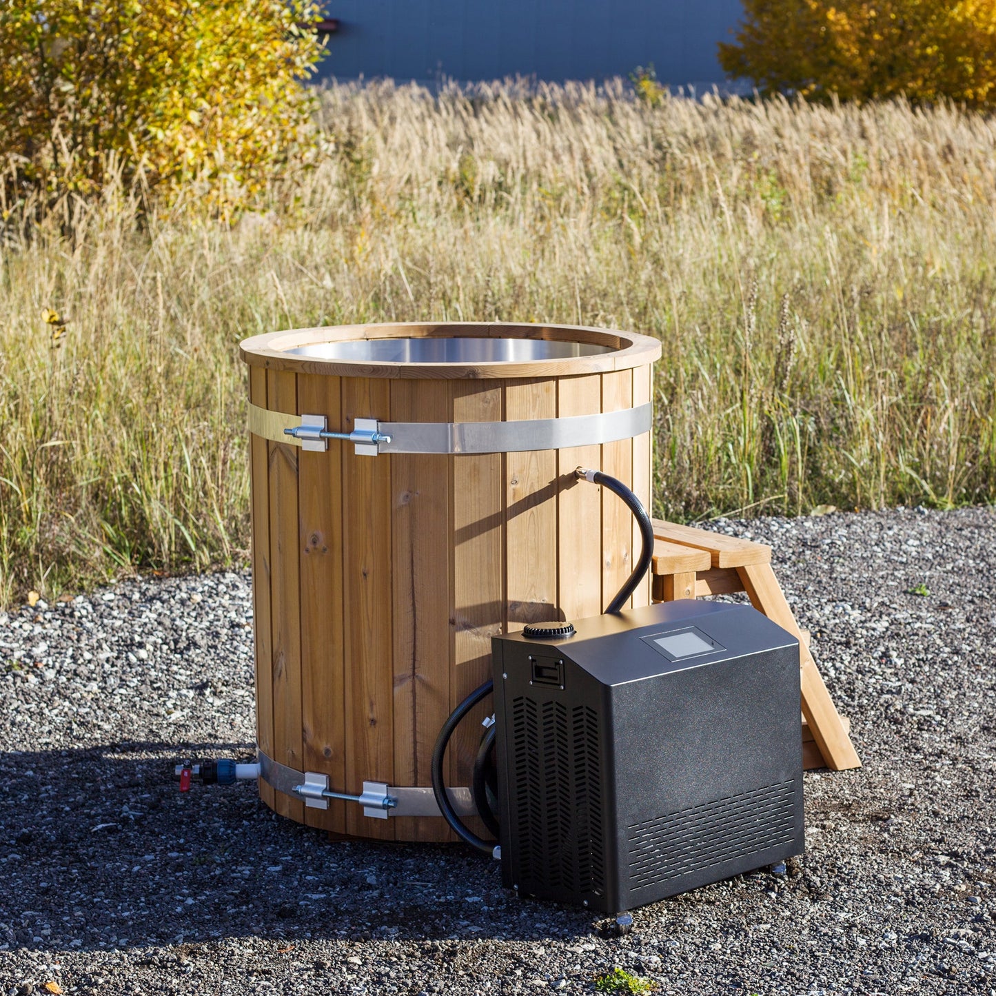 Stainless Steel Cold Plunge Tub — 1 Person