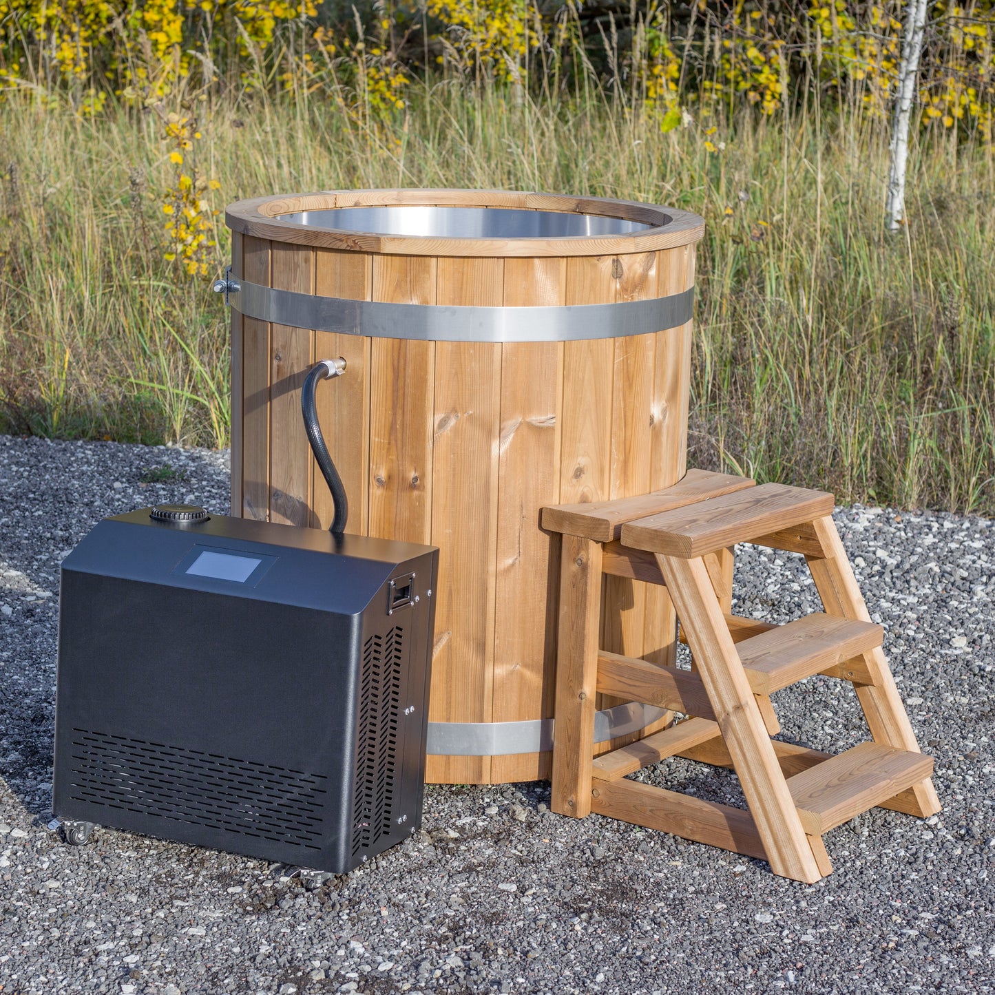 Stainless Steel Cold Plunge Tub — 1 Person
