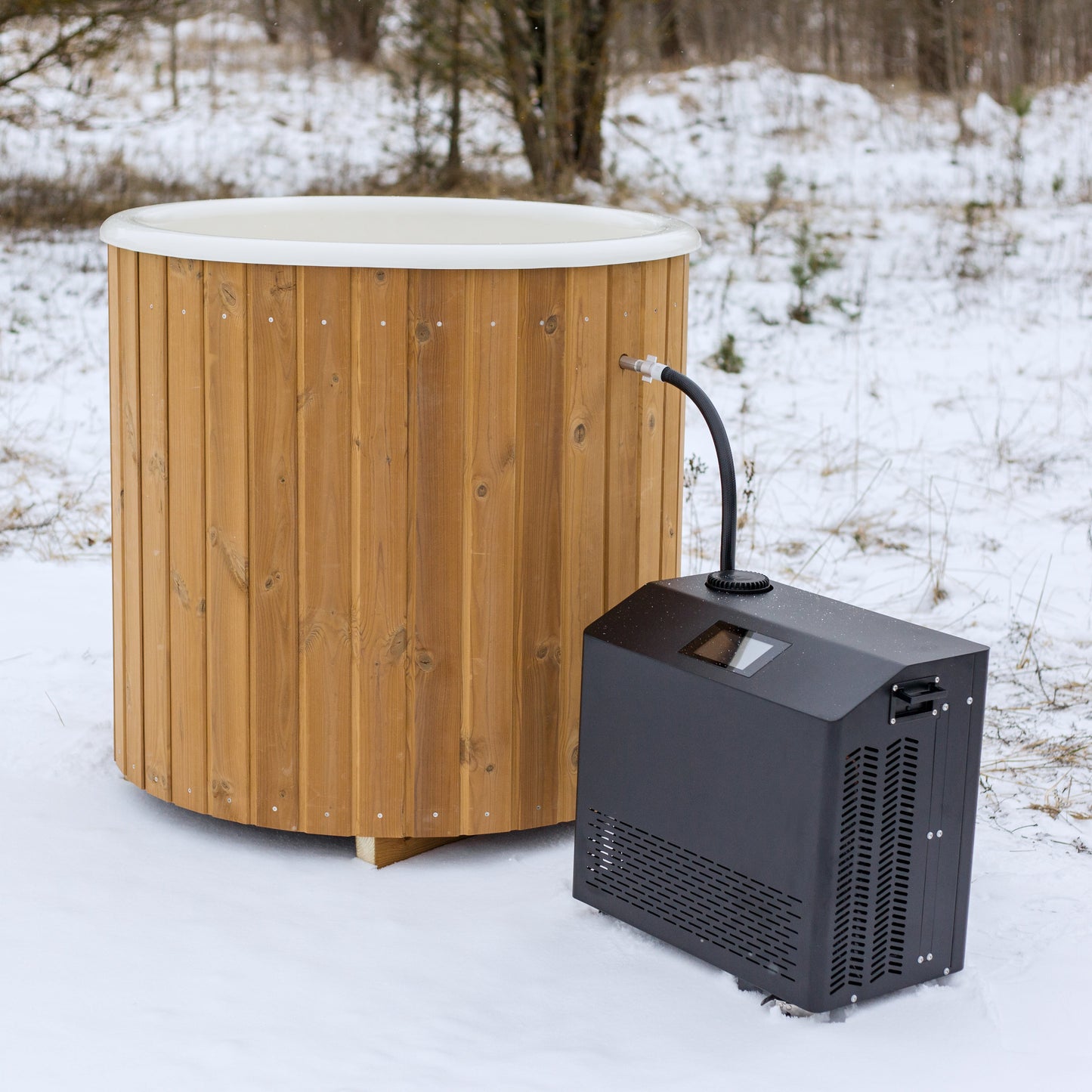 Fiberglass Cold Plunge Tub — 1 Person