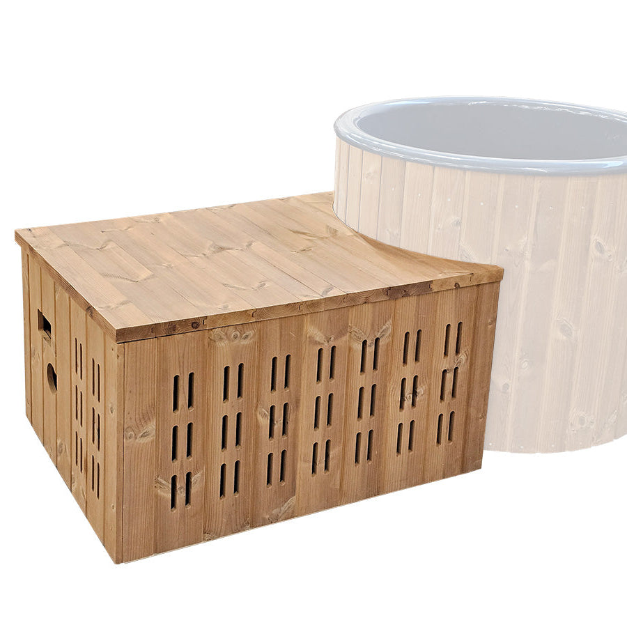 ColdForge Wooden Box — Chiller & Filter Set Enclosure