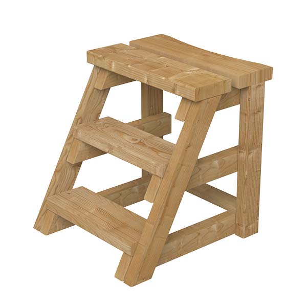 ColdForge Wooden Steps