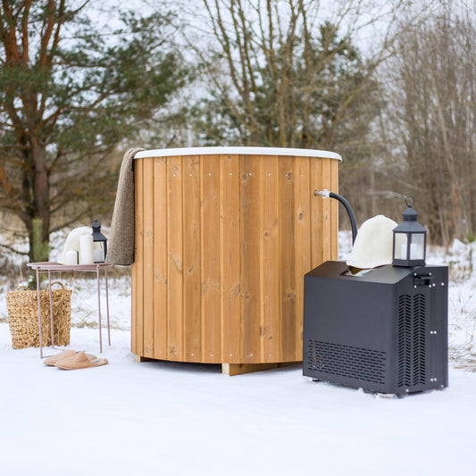 Fiberglass Cold Plunge Tub — 1 Person